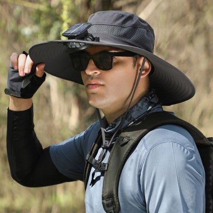 Solar-Powered Fan Hat