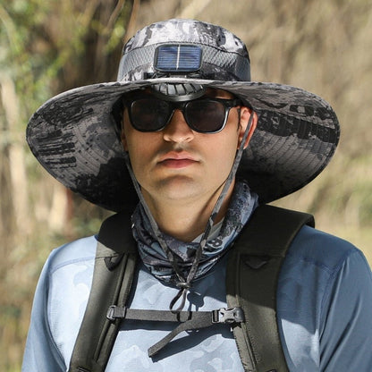 Solar-Powered Fan Hat