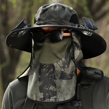 Solar-Powered Fan Hat